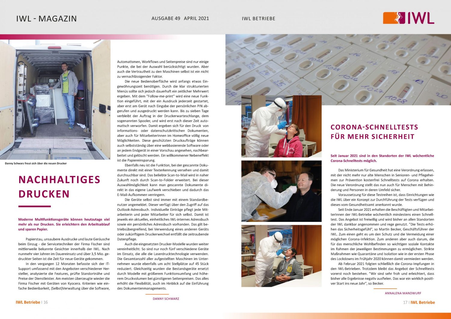 IWL-Magazin Ausgabe 49 April 2021