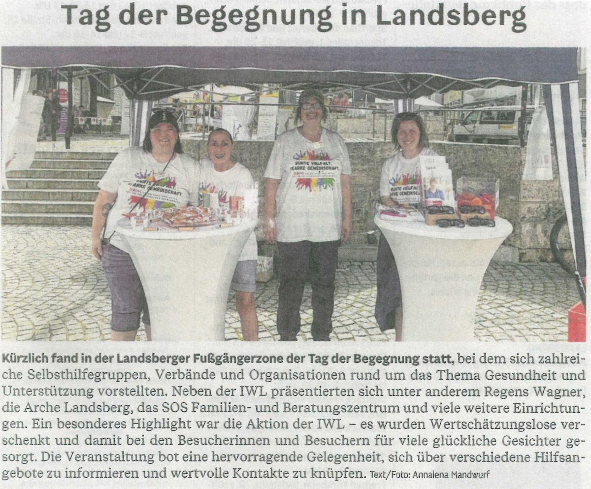 Tag der Begegnung in Landsberg, Kreisbote Landsberg