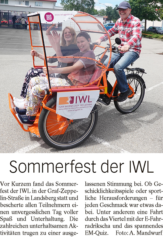 Sommerfest der IWL